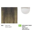 Garden wall lamp in die-cast aluminium made in Italy, Anusca Viadurini