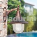 Garden wall lamp in die-cast aluminium made in Italy, Anusca