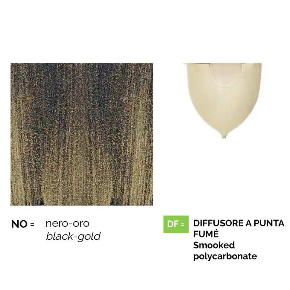 Garden wall lamp in die-cast aluminium made in Italy, Anusca Viadurini