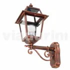 Kristel, an aluminium garden wall lamp made in Italy Viadurini