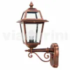 Kristel, an aluminium garden wall lamp made in Italy Viadurini