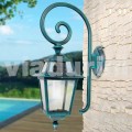 Garden wall lamp mnade with aluminium, produced in Italy, Kristel