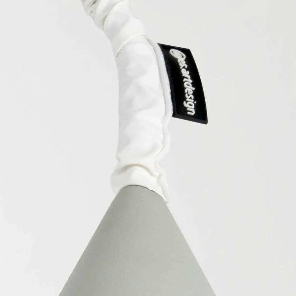 In-es.artdesign Jazz design wall lamp in painted concrete Viadurini