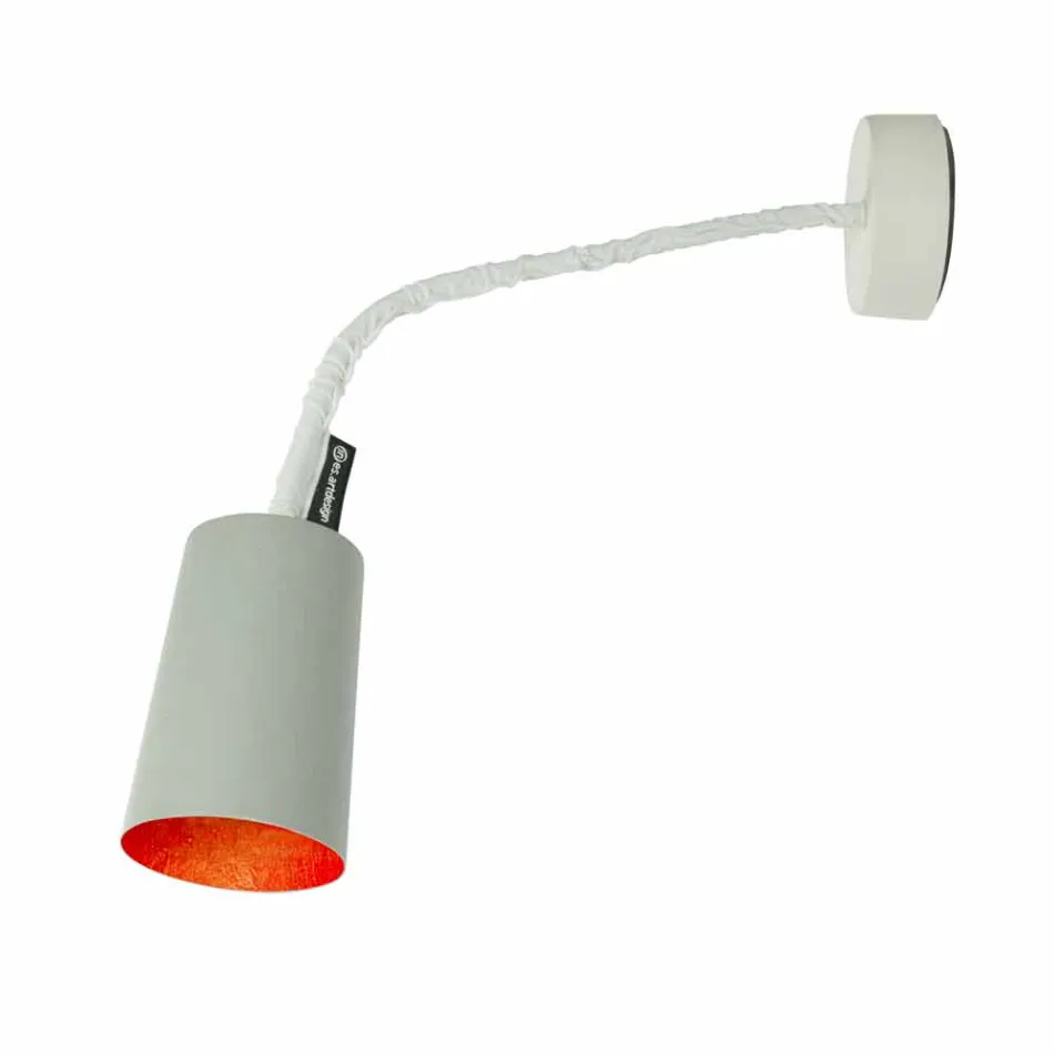 Design wall lamp In-es.artdesign Paint in Painted concrete Viadurini