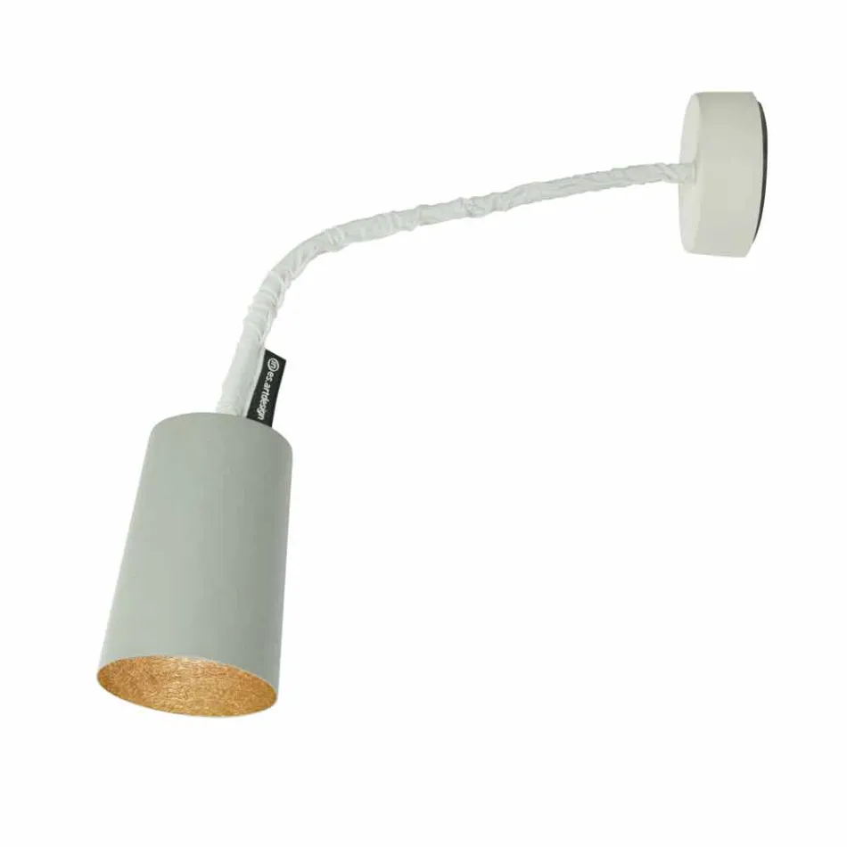 Design wall lamp In-es.artdesign Paint in Painted concrete Viadurini