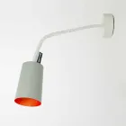 Design wall lamp In-es.artdesign Paint in Painted concrete Viadurini