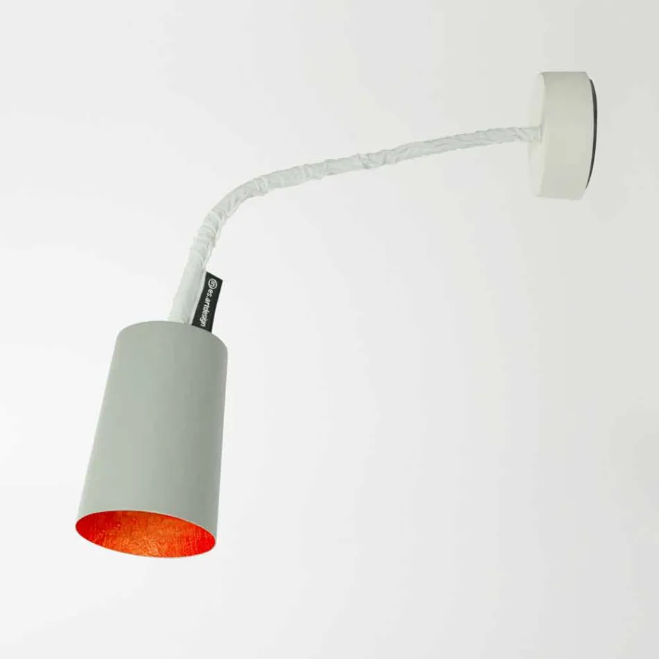 Design wall lamp In-es.artdesign Paint in Painted concrete Viadurini