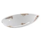 Handmade Crescent Wall Lamp in Iron and Ceramic - Vintage Viadurini