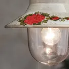 Outdoor Wall Lamp in Hand Painted White Aluminium - Imperia Viadurini