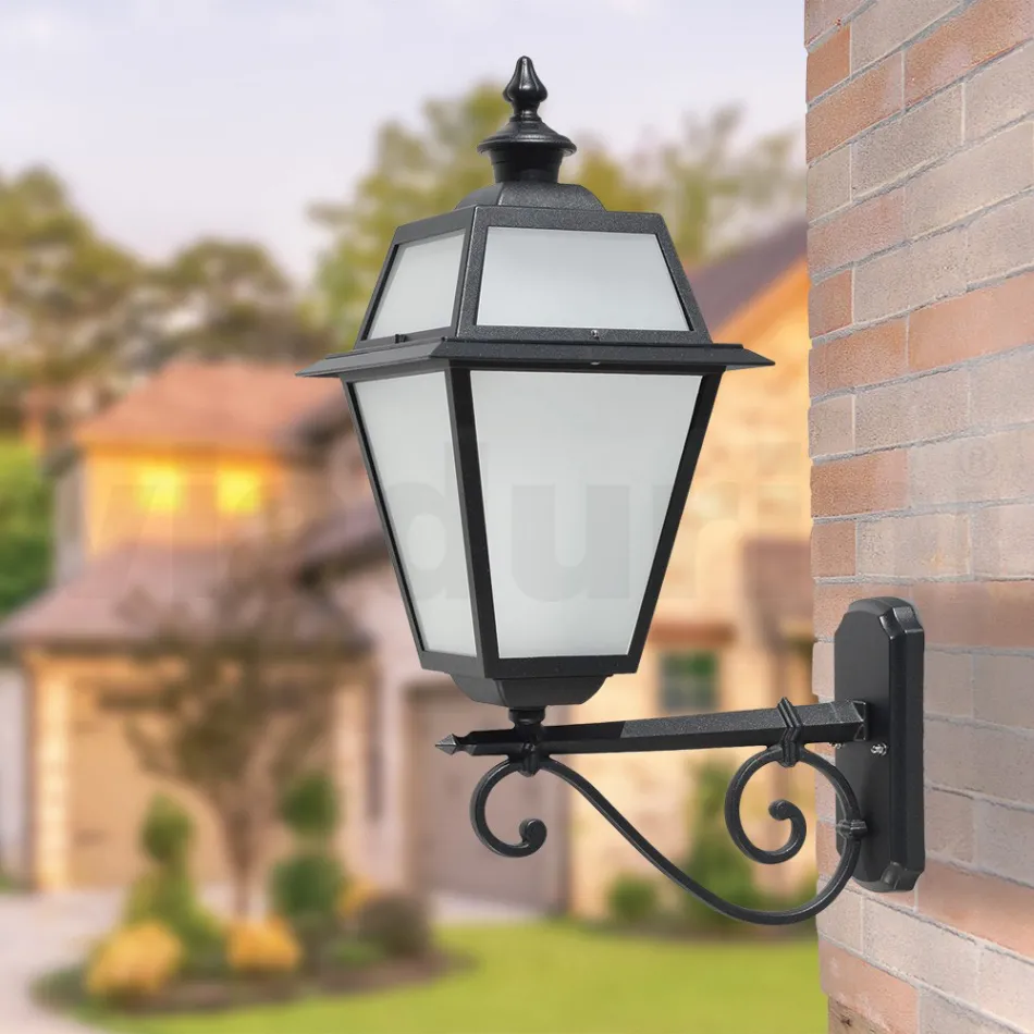 Aluminium Outdoor Wall Lamp Made in Italy Vintage - Vivian Viadurini