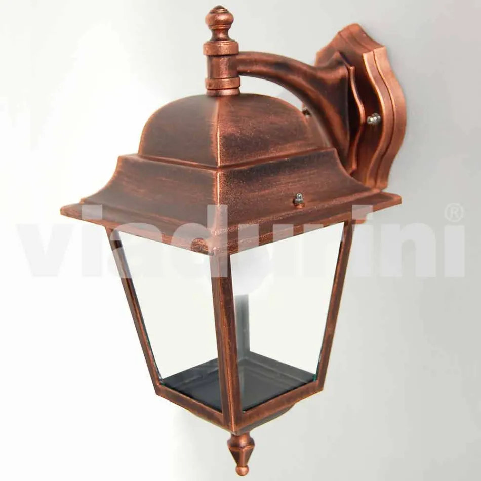 Aluminium garden wall lamp made in Italy, Aquilina Viadurini