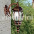 Aluminium garden wall lamp made in Italy, Anika