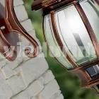 Aluminium garden wall lamp made in Italy, Anika Viadurini