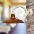 Vintage Outdoor Wall Lamp in Aluminium Made in Italy - Adela