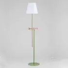 Design Floor Lamp in Steel, Ash and Brass Made in Italy - Pitulla Viadurini