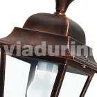 Aluminium garden ceiling lamp made in Italy, Aquilina Viadurini