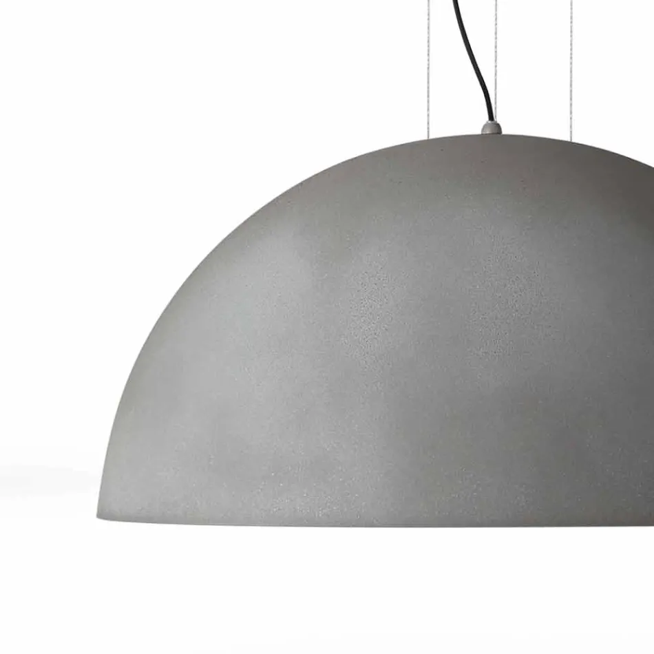 Two-colored pendant lamp in steel Ø40x H20x L.cavo100cm, Luce Viadurini