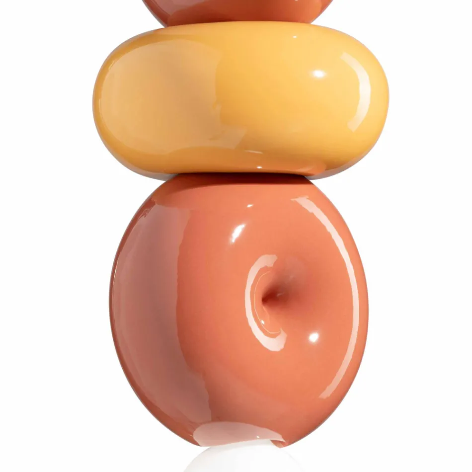 Suspension Lamp with 3 Elements of Different Shapes Made in Italy - Bumbum Viadurini