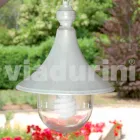 Outdoor suspension lamp in white aluminium made Italy, Anusca Viadurini