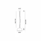 Hanging lamp rustic design Ø40 cm Galileo Il Fanale Viadurini