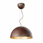 Hanging lamp rustic design Ø40 cm Galileo Il Fanale Viadurini