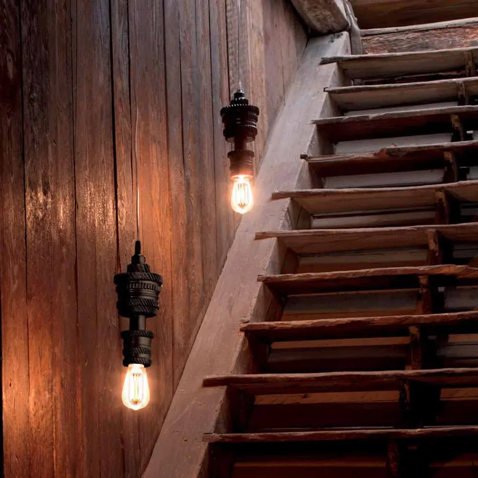 Design Suspension Lamp in Ceramic 3 Finishes Made in Italy - Futurism Viadurini