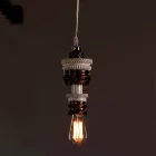 Design Suspension Lamp in Ceramic 3 Finishes Made in Italy - Futurism Viadurini