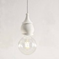 Shabby Chic Ceramic Suspension Lamp - Fate by Aldo Bernardi
