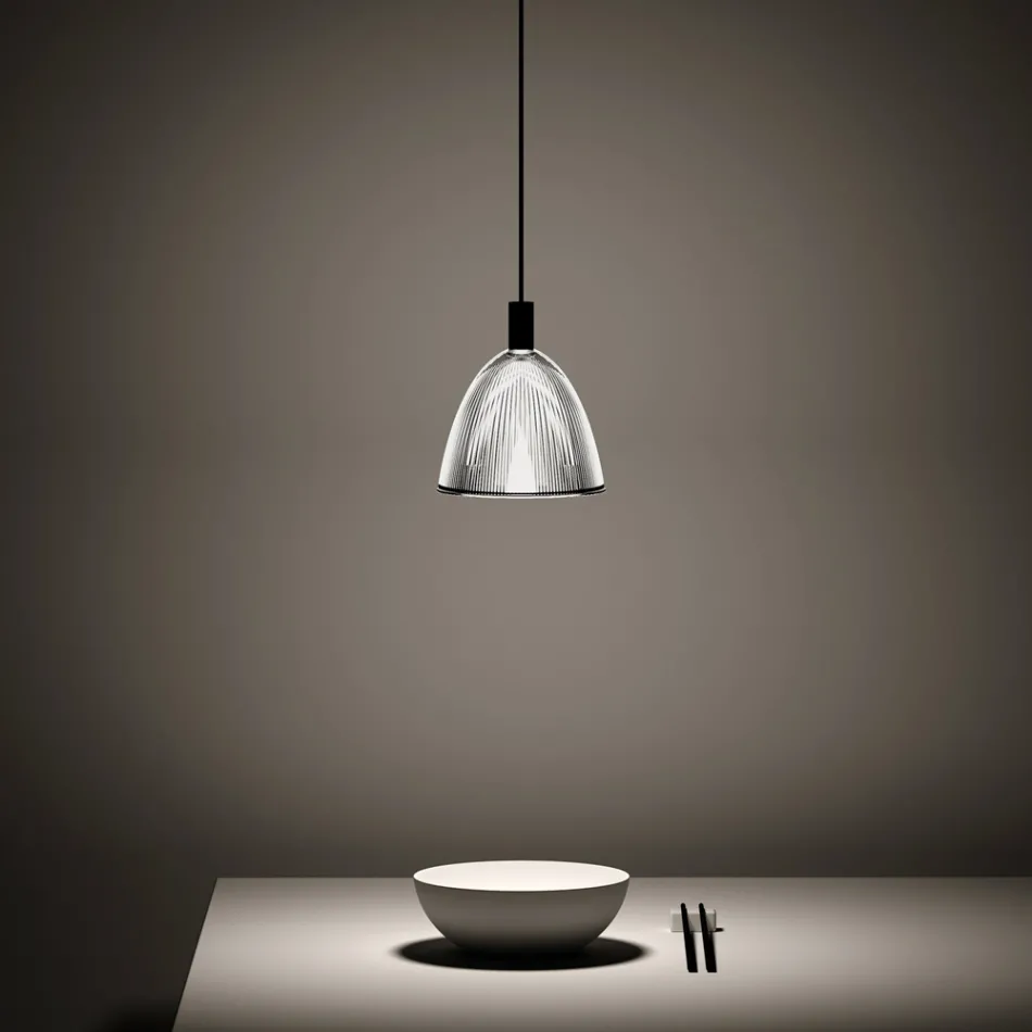 Design Pendant Lamp in Venetian Glass Made in Italy - Sapphire Viadurini