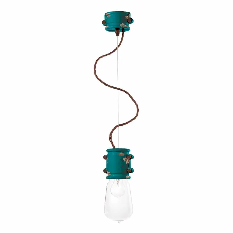 Hanging lamp crafted urban design Edith Ferroluce Viadurini