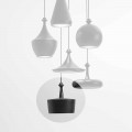 LED Ceramic Light Suspension Lamp - L6 Glitter Aldo Bernardi