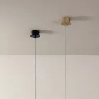 Suspension Lamp in Powder Coated Aluminium and Adjustable Cable - Buxus Viadurini