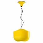 Suspension Lamp in Colored Ceramic Made in Italy - Ferroluce Bellota Viadurini