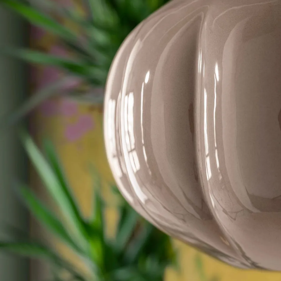 Ceramic Pendant Lamp of 2 Finishes Made in Italy - Afoxe Viadurini