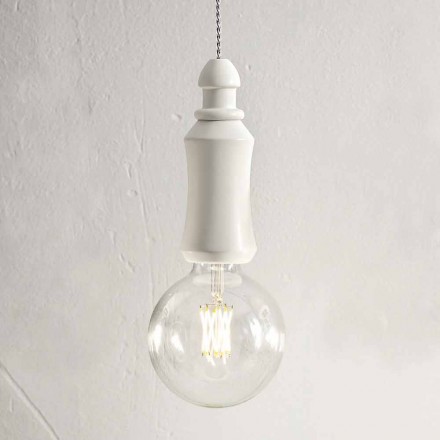 Ceramic Suspension Lamp Made in Italy Design - Fate Aldo Bernardi Viadurini