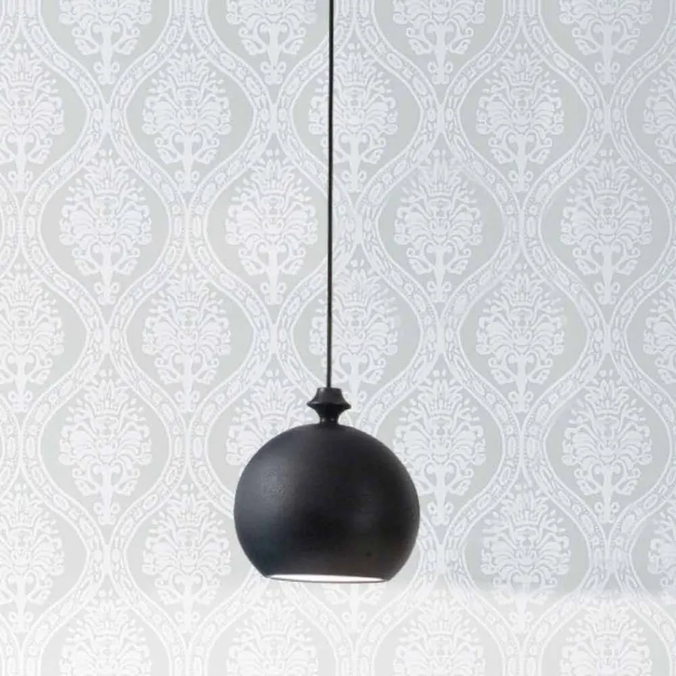 The pendant lamp Ceramic Glaze, with rosette to 2 outputs at 180 ° Viadurini