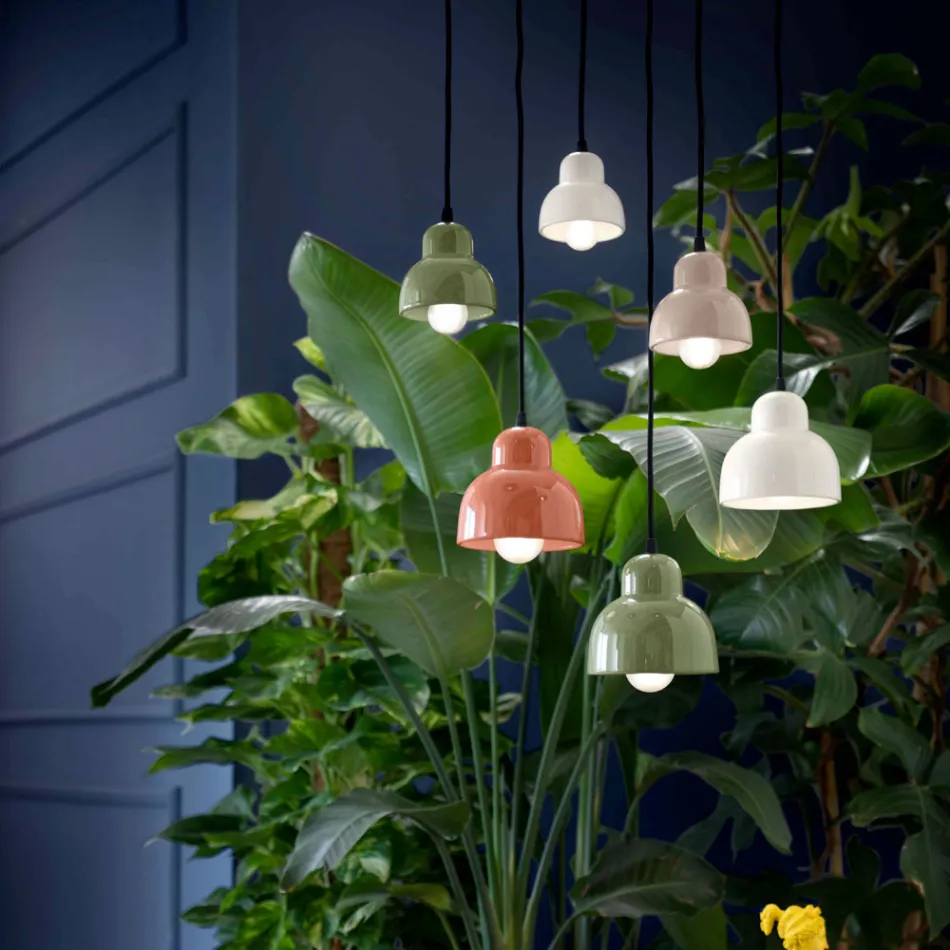 Suspension Lamp in Different Finishes and Sizes Made in Italy - Berimbau Viadurini