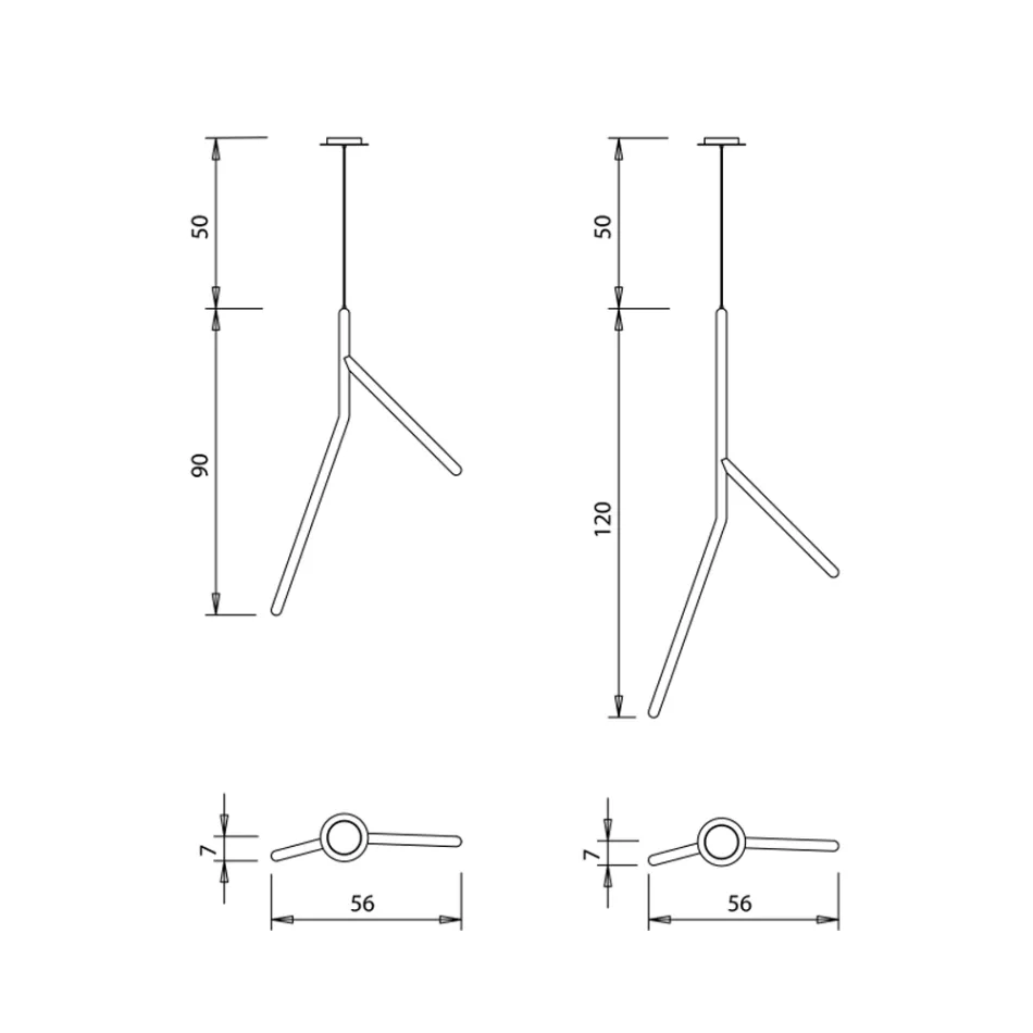 Suspension Lamp in Solid Wood in Different Finishes Made in Italy - Orlov Viadurini