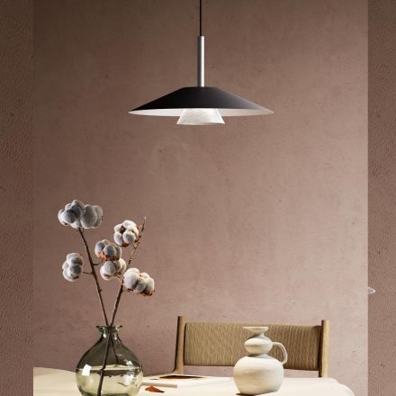 Mira Metal Pendant Lamp in Various Finishes Viadurini