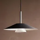 Mira Metal Pendant Lamp in Various Finishes Viadurini