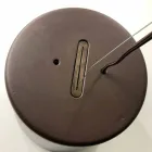 Design pendant lamp in terracotta, Ø37cm - Toscot Henry Viadurini