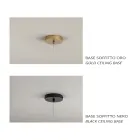 Pendant Lamp in Glass and Transparent Wire Made in Italy - Trilly Viadurini