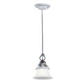 Suspension Lamp in Glass, Iron and Hand Painted Ceramic - Ferrara