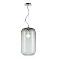 Hand Blown Glass Suspension Lamp Made in Venice - Bamboo