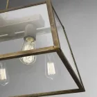 Industrial pendant lamp 3 London lights Il Fanale Viadurini