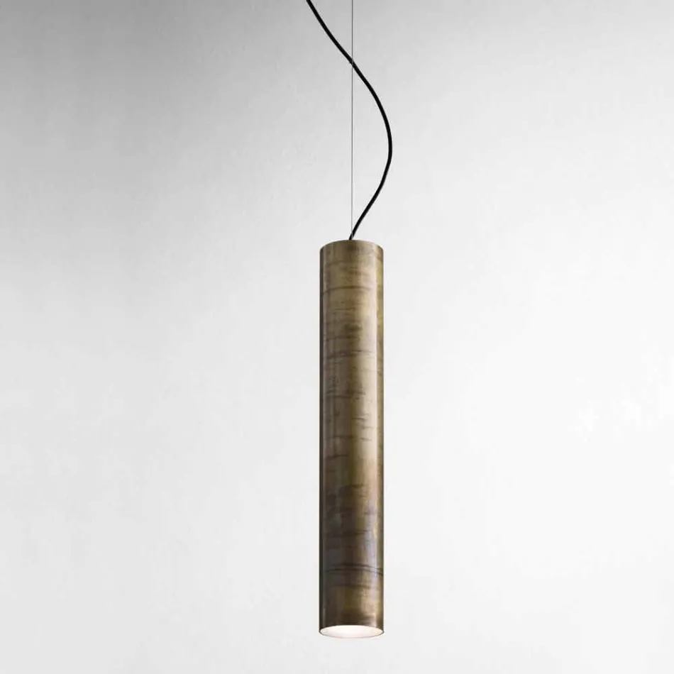 Industrial pendant lamp Ø 10 cm Sunflowers Il Fanale Viadurini