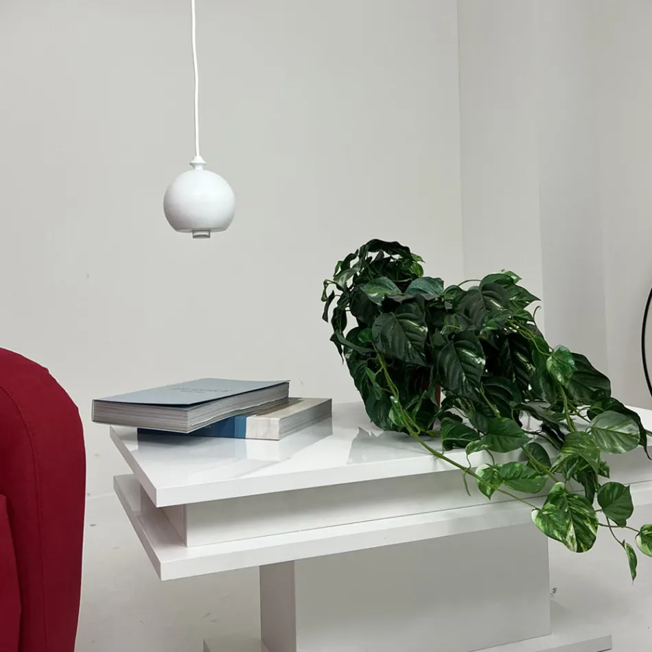 Aldo Bernardi modern suspension lamp in ceramic I Lustrini 5 Viadurini