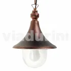 Outdoor suspension lamp in aluminium made in Italy, Anusca Viadurini