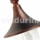 Outdoor suspension lamp in aluminium made in Italy, Anusca Viadurini