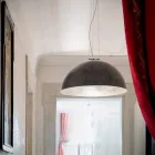 Pendant lamp small steel Moonlight Viadurini